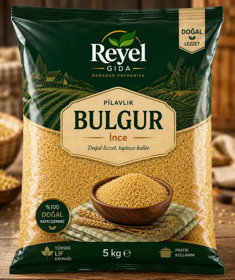 Reyel Gıda Bulgur 5 kg pack
