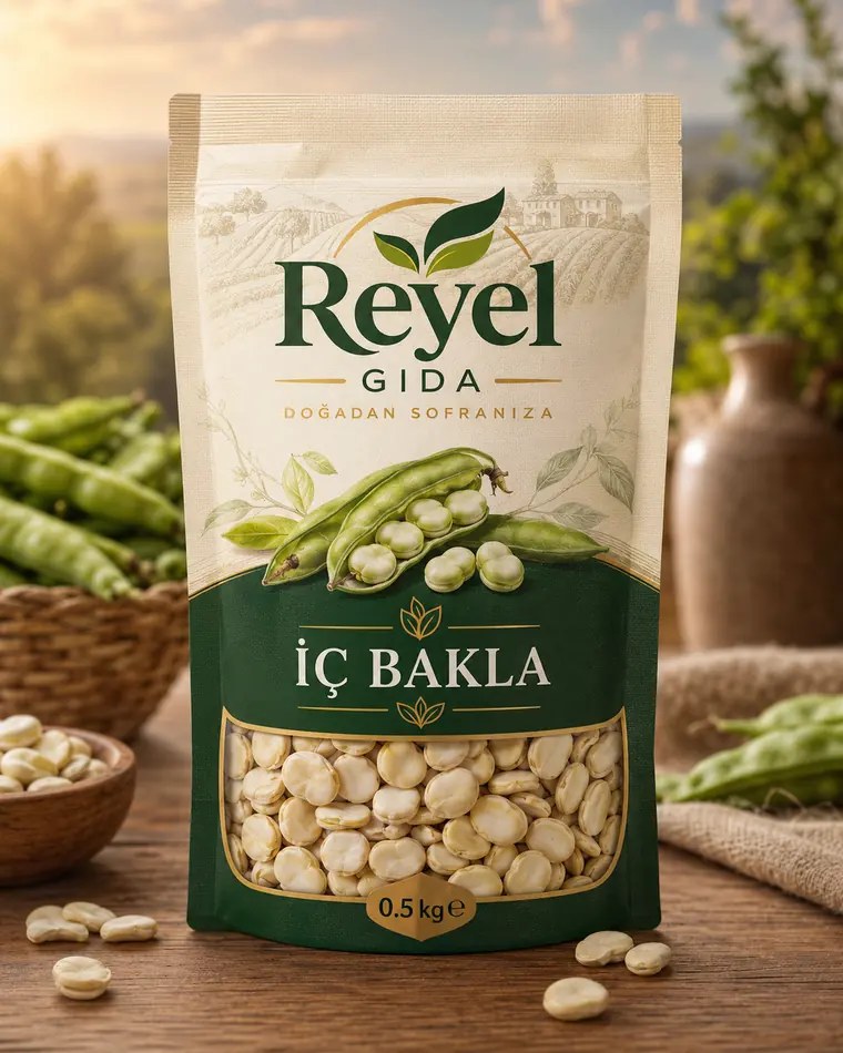 Reyel Gıda Fava Beans 0.5 kg pack