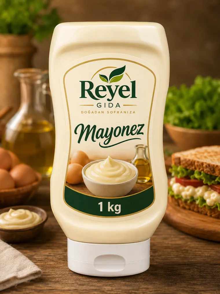 Reyel Gıda Mayonnaise 1 kg bottle