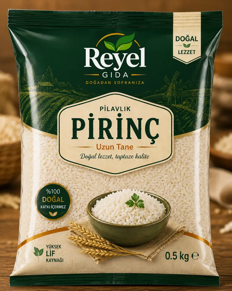 Reyel Gıda Rice 0.5 kg pack